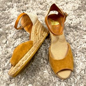 Kanna suede wedges